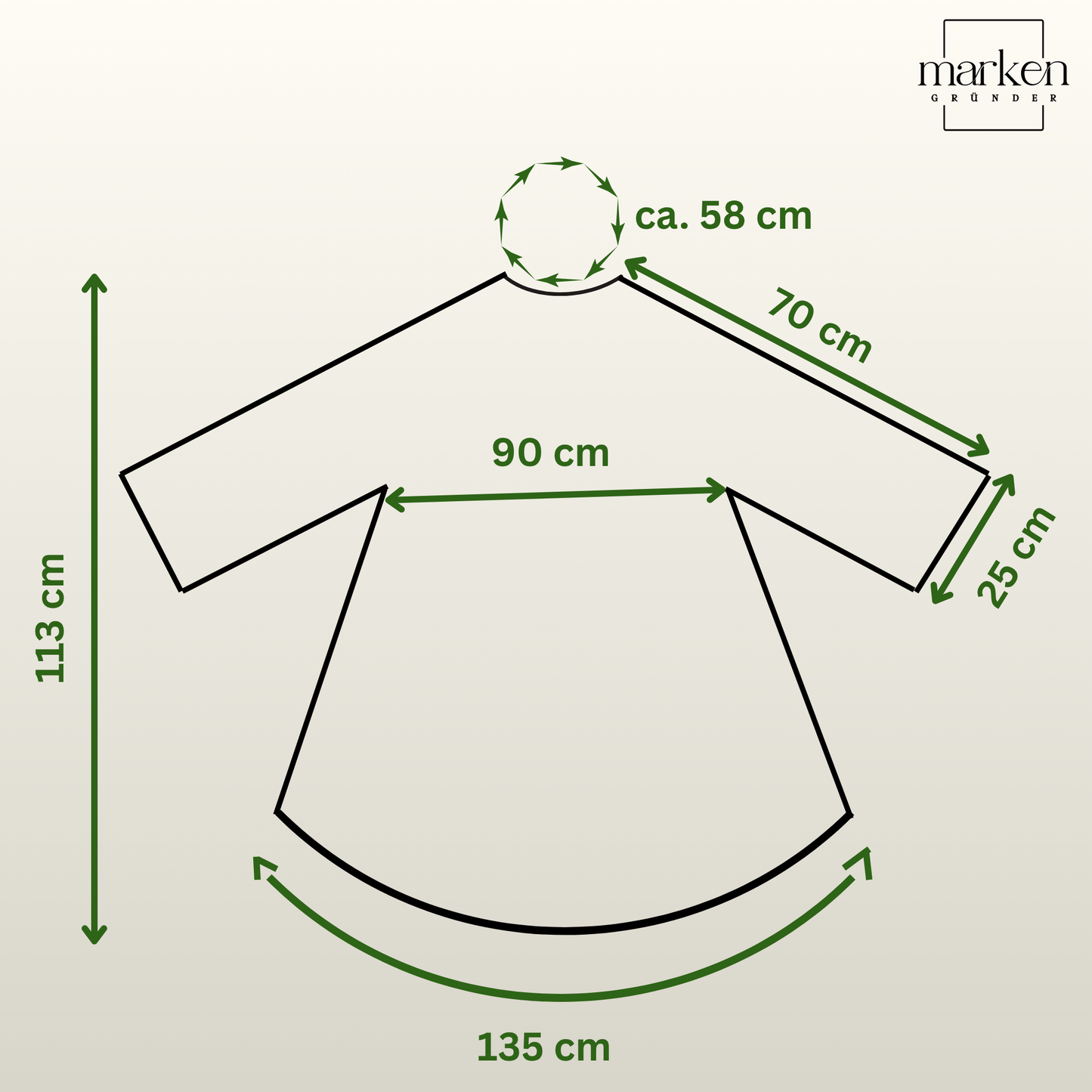 Kimono Mikro mit deinem Logo