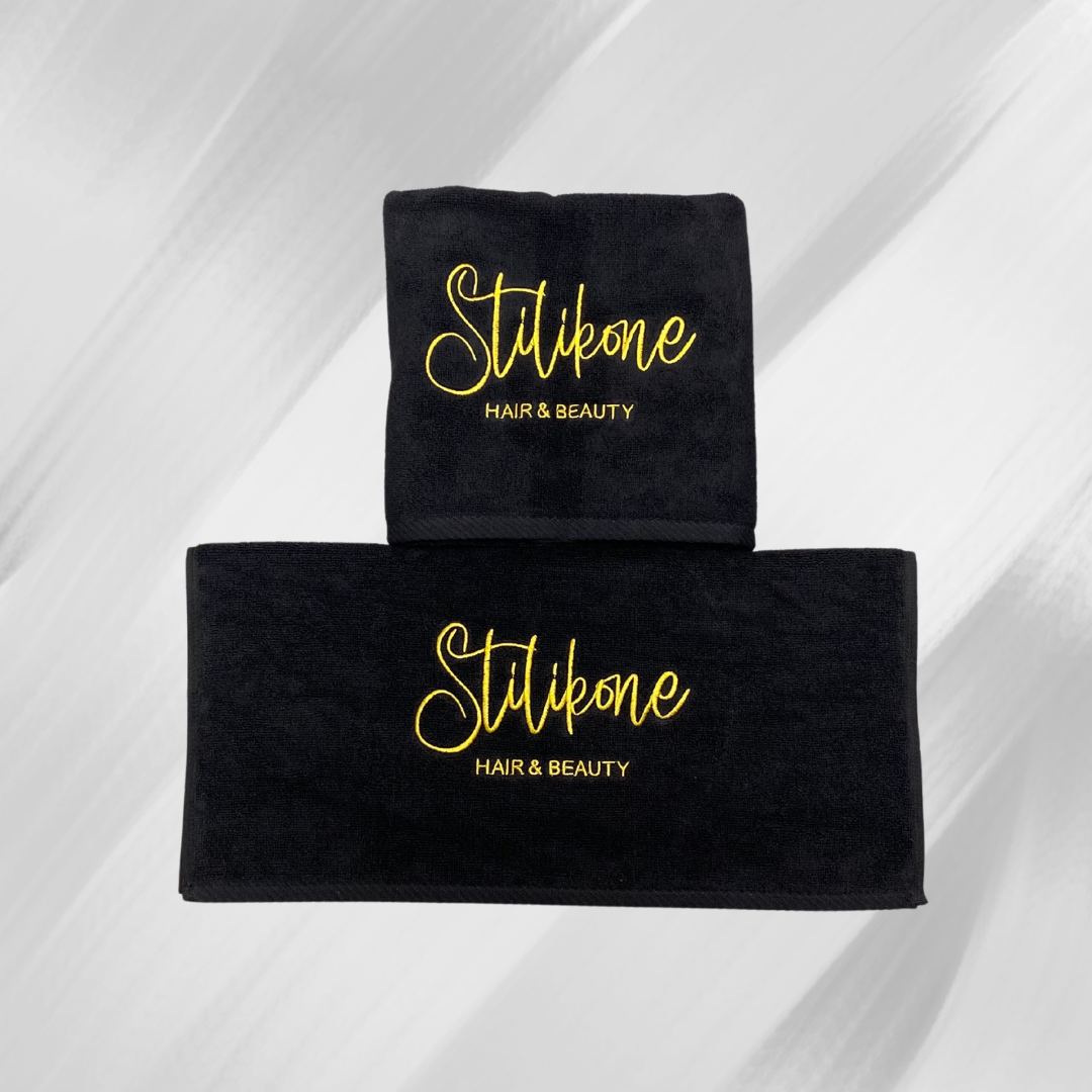 Friseurhandtuch mit Logo