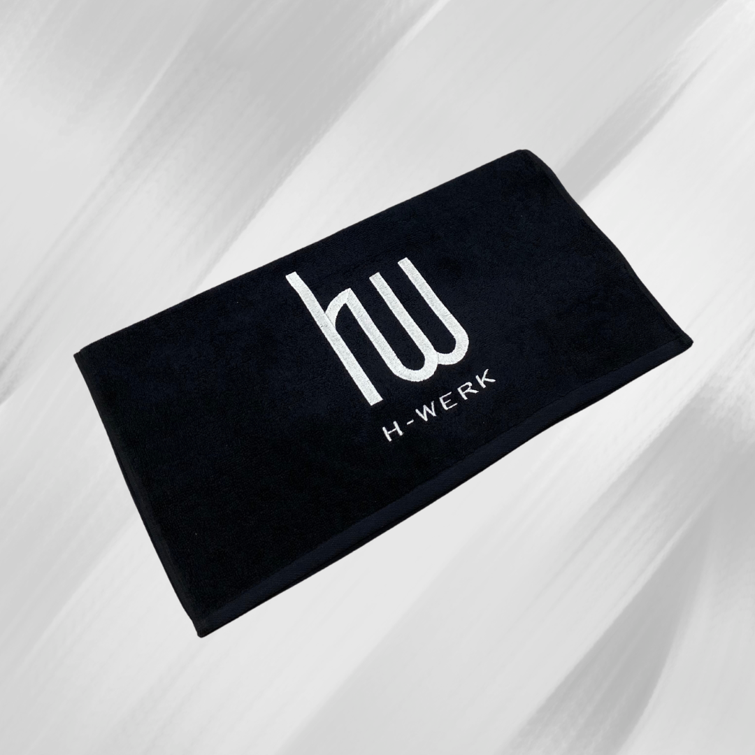 Friseurhandtuch mit Logo