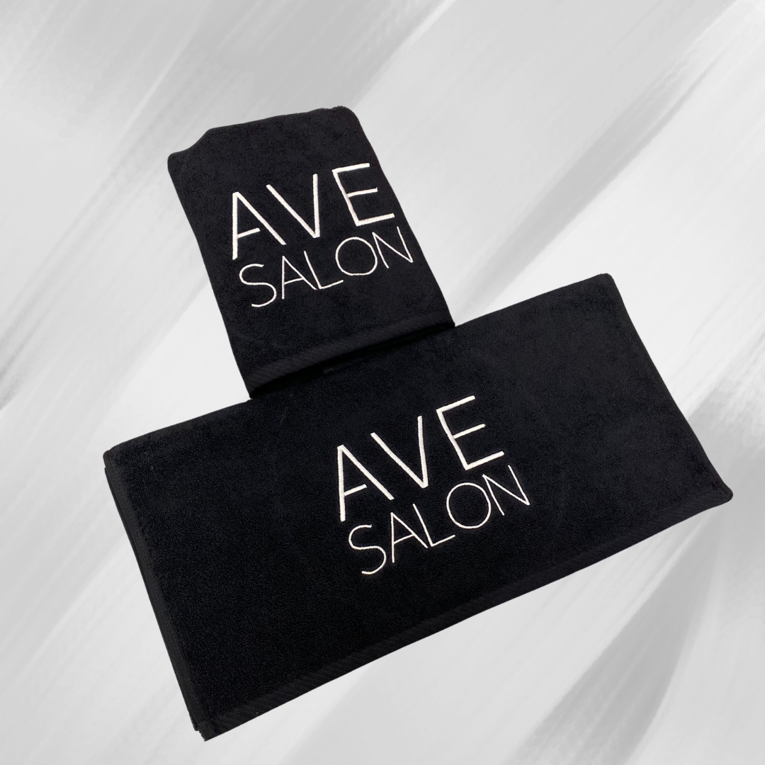 Friseurhandtuch mit Logo