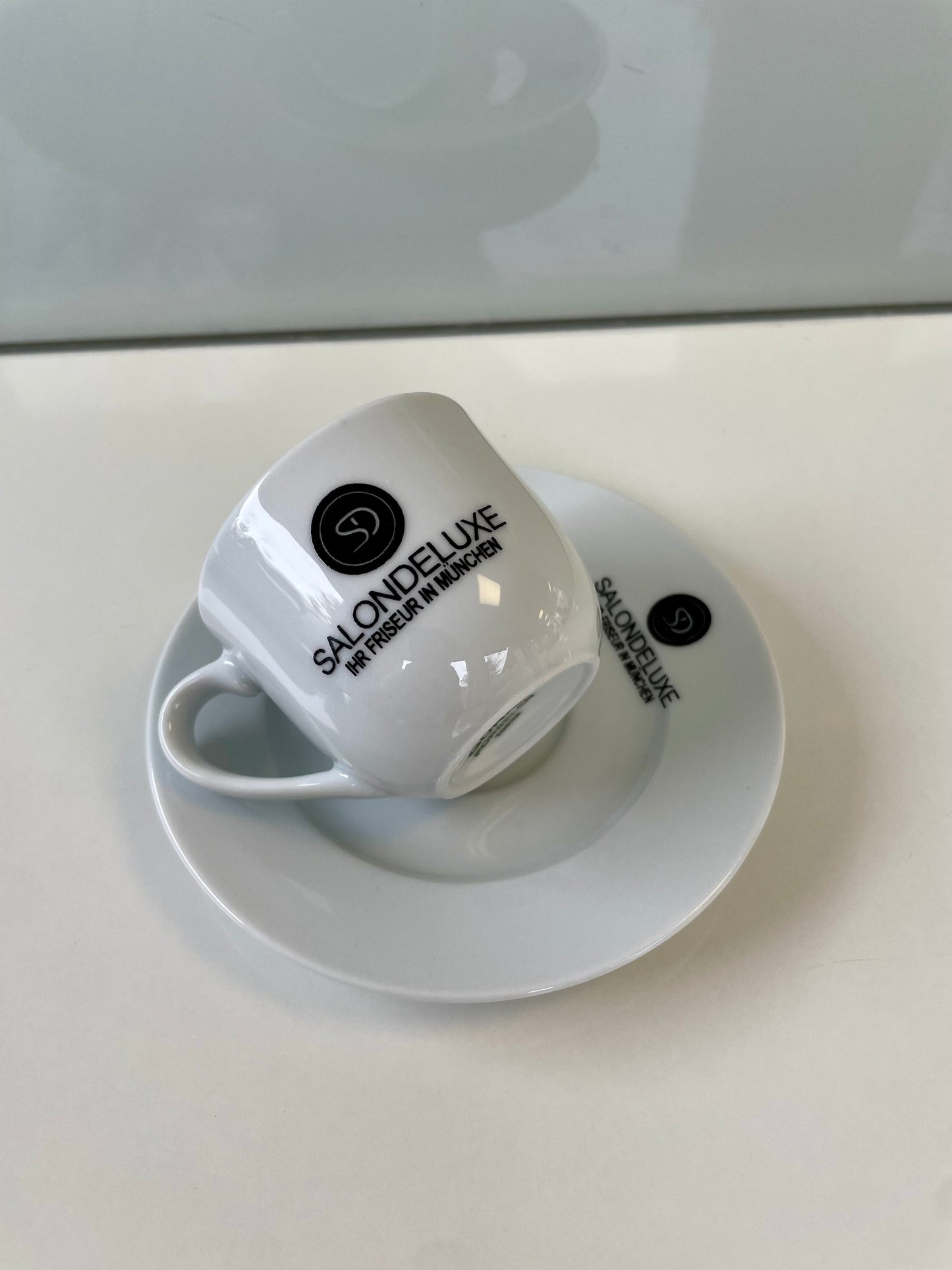 Espresso Tasse mit Logo