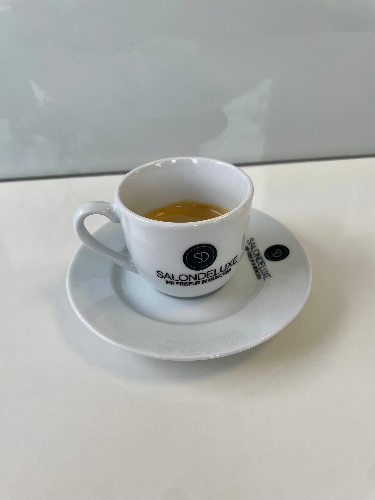 Espresso Tasse mit Logo