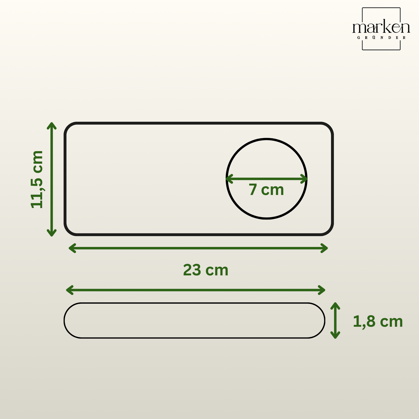 Daska za posluživanje sa Vašim logom