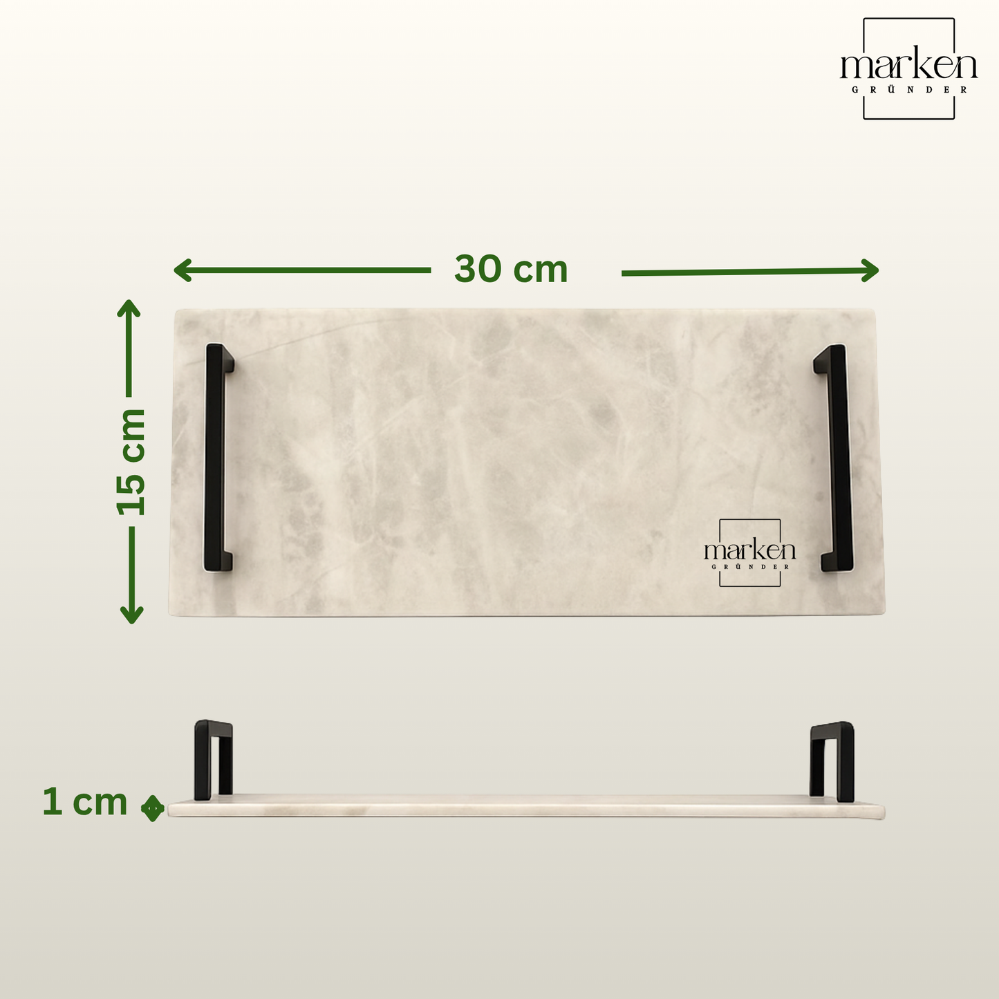 Mamor Servierbrett mit deinem Logo