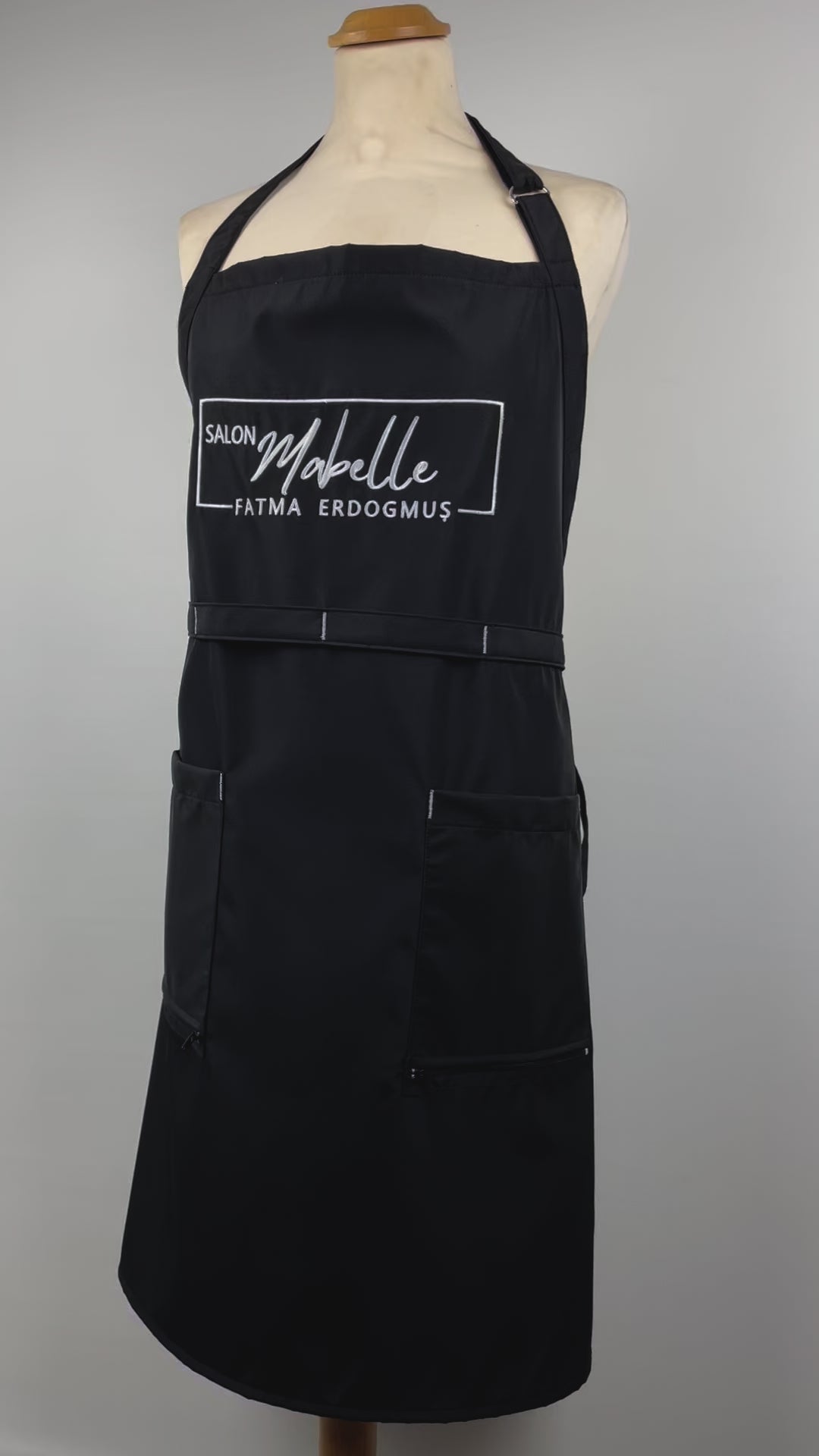 Premium Farbschürze XL mit deinem Logo 4